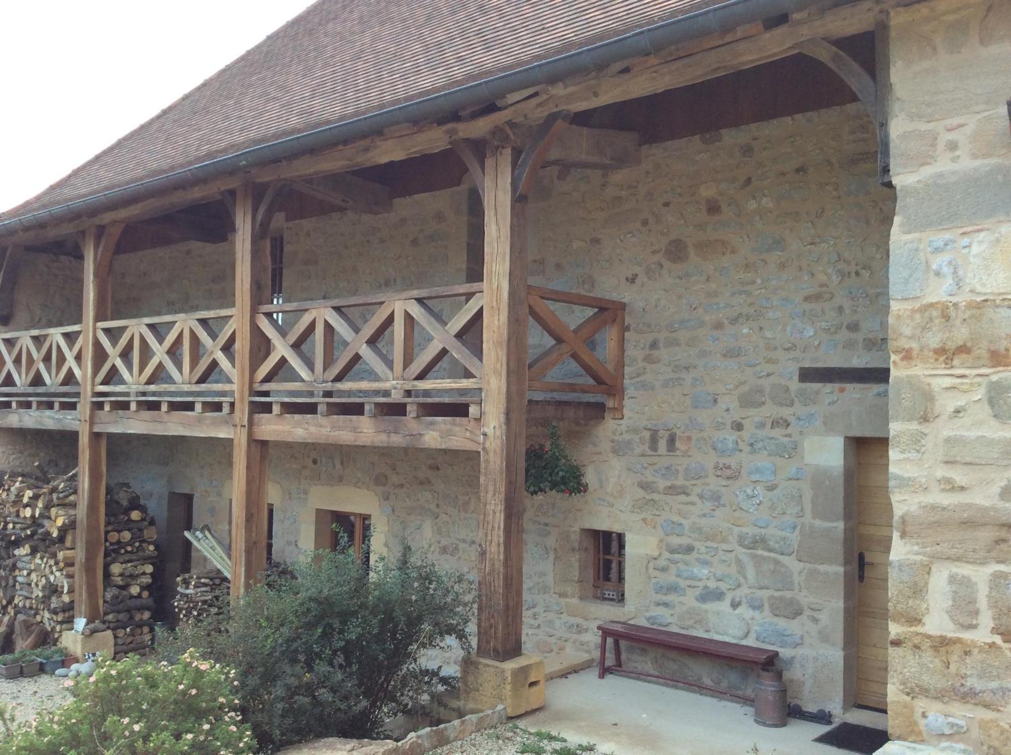 Domaine De Noyer Bed and Breakfast Saint-Christophe-en-Brionnais Eksteriør billede